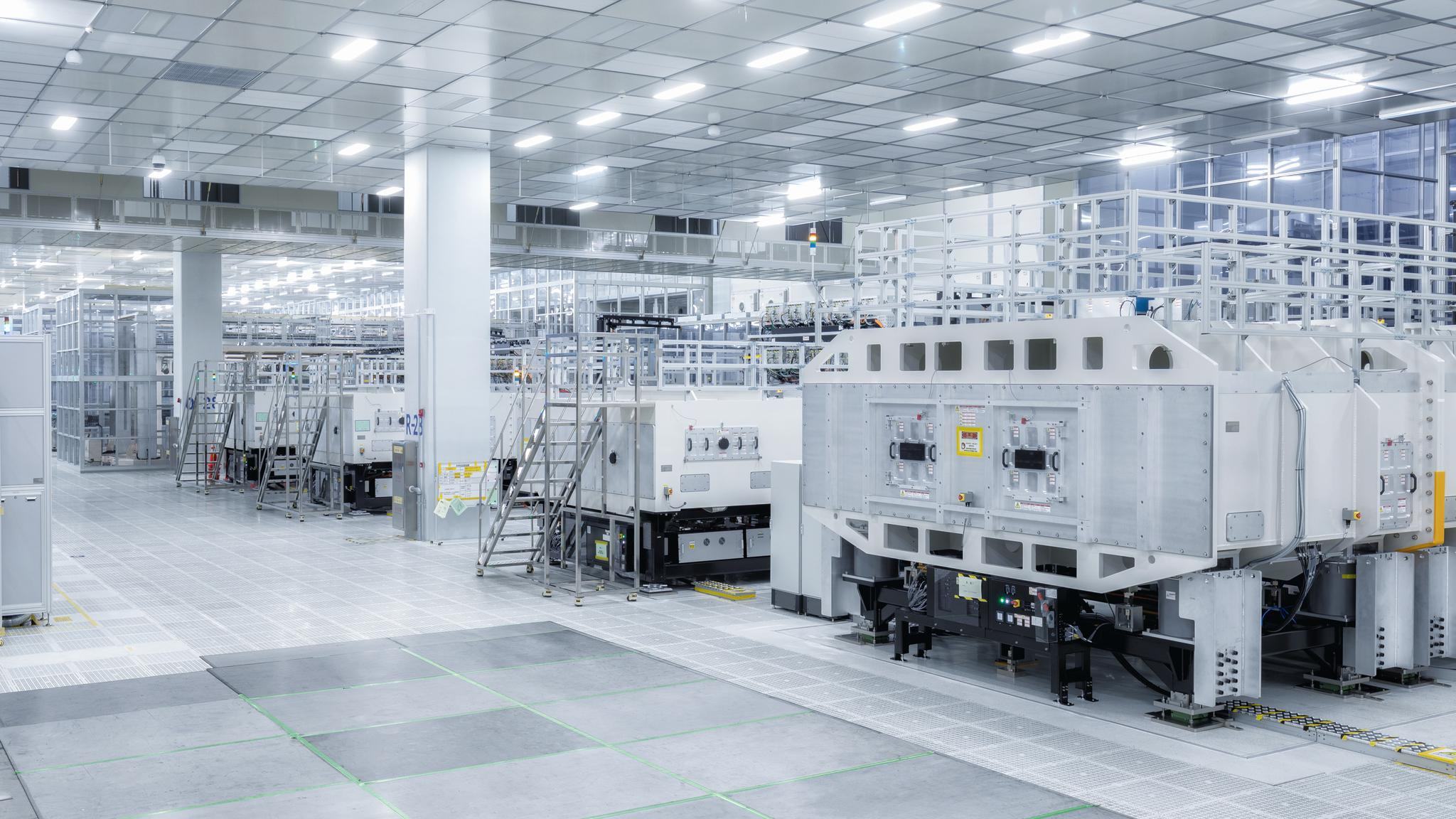 電子芯片車(chē)間